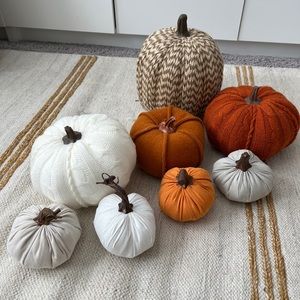 Target Fabric Pumpkins